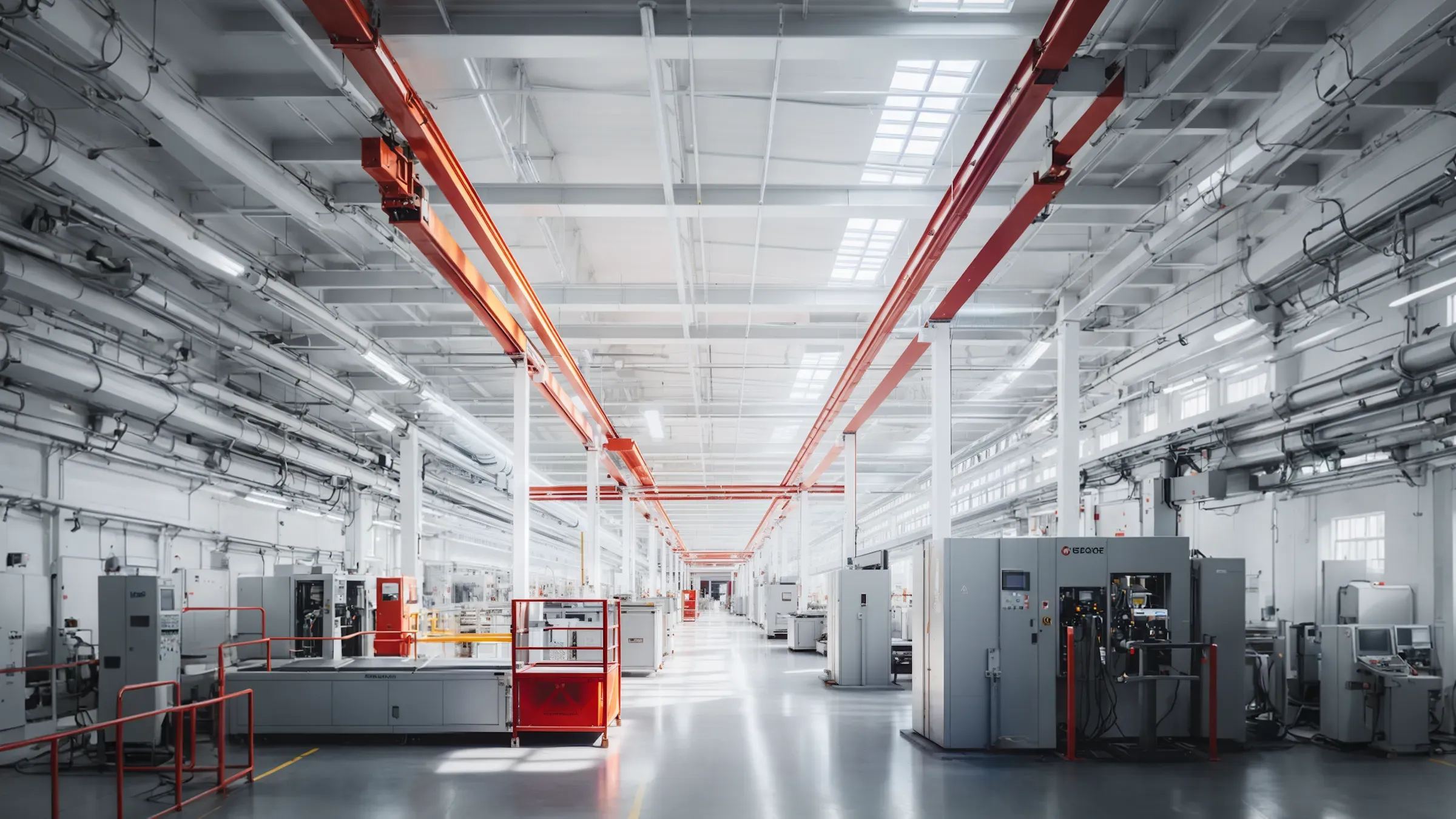 Manufacturing plant floor